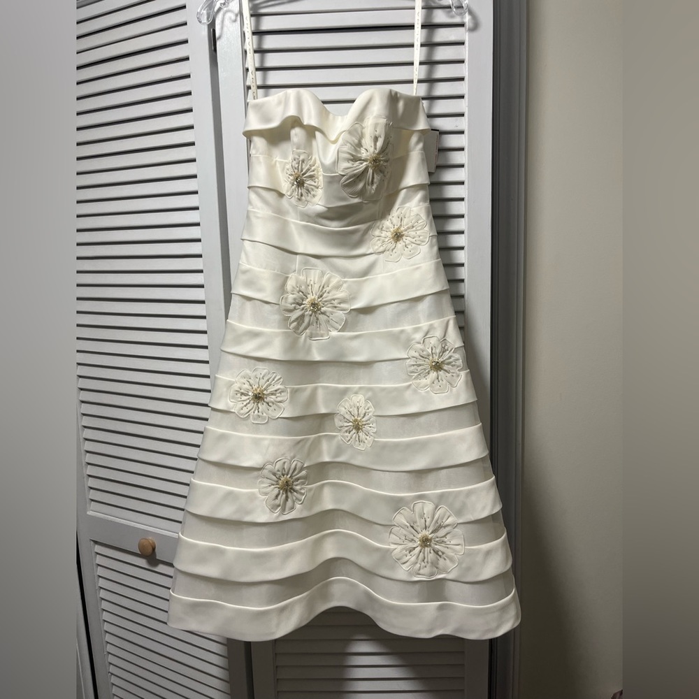 Flower Bridal Dress